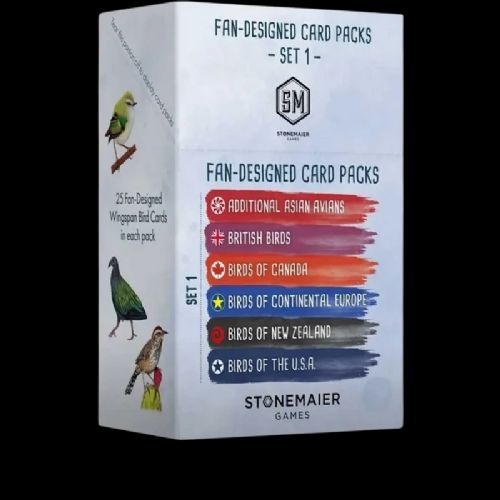 Wingspan Fan Designed Pack: Set 1 Display